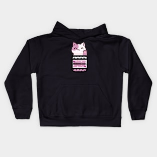 antidepressant cat Kids Hoodie